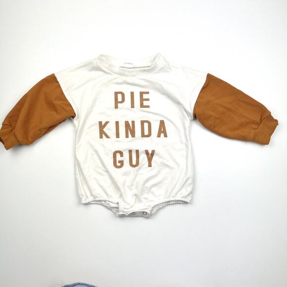 Pie Kinda Guy Bodysuit Romper - Picture 2 of 7